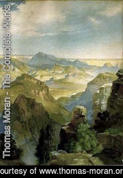 Thomas Moran - landscape 1904
