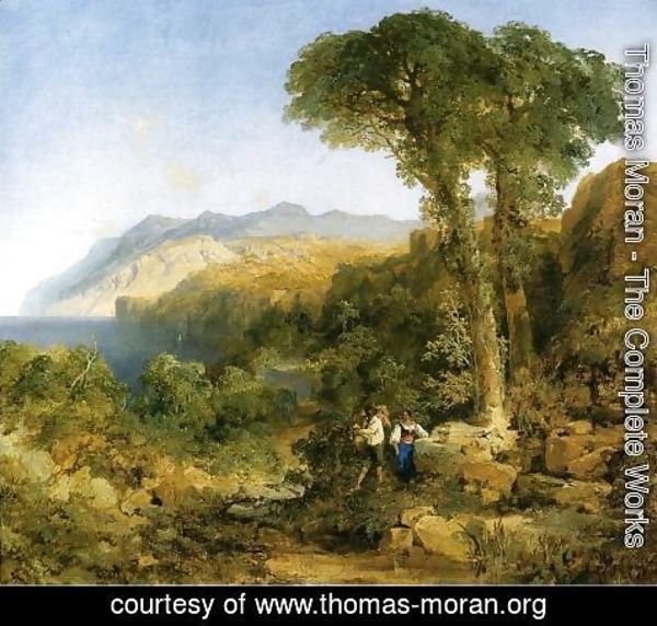 Thomas Moran - Amalfi Coast