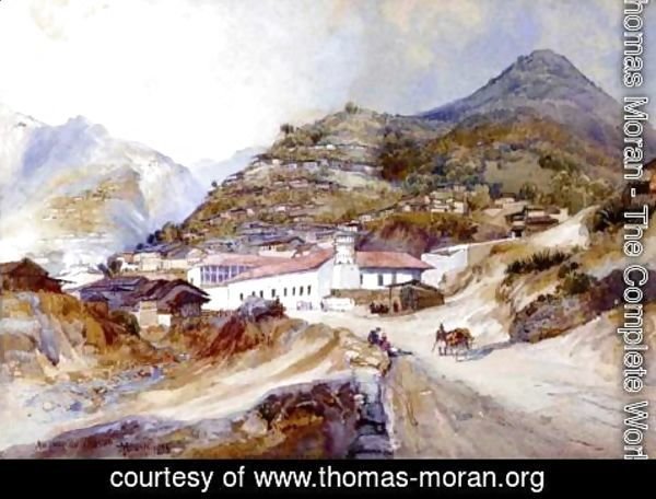 Thomas Moran - Angangueo  Mexico