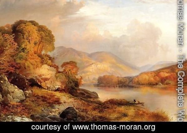 Thomas Moran - Autumn Landscape