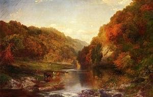 Thomas Moran - Autumn On The Wissahickon
