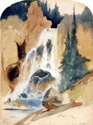 Thomas Moran - Crystal Falls
