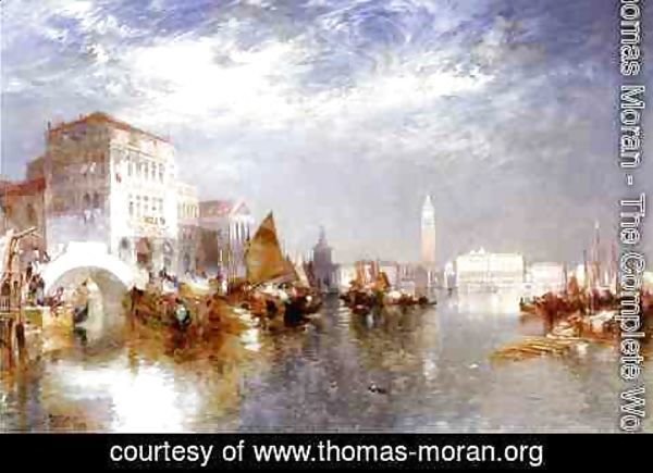 Thomas Moran - Glorious Venice