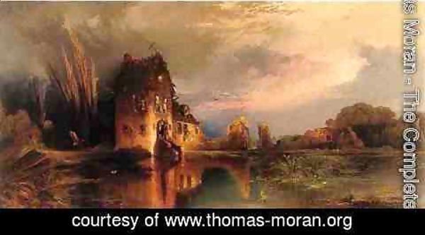 Thomas Moran - Haunted House