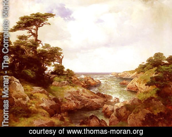 Thomas Moran - Monterey Coast