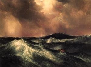 Thomas Moran - The Angry Sea