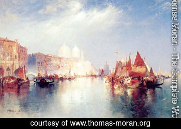 Thomas Moran - The Grand Canal