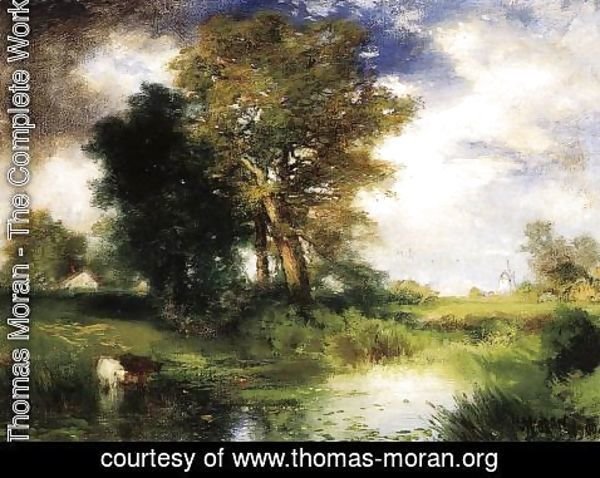 Thomas Moran - The Passing Storm