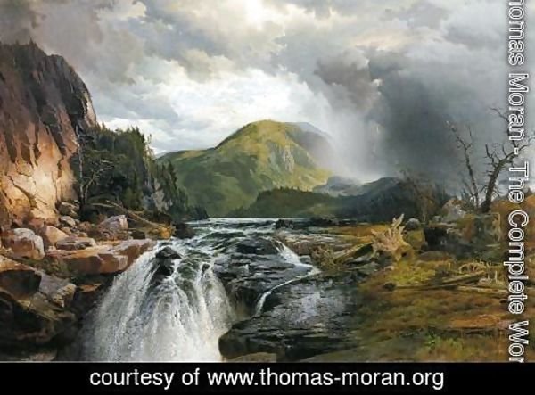 Thomas Moran - The Wilds Of Lake Superior