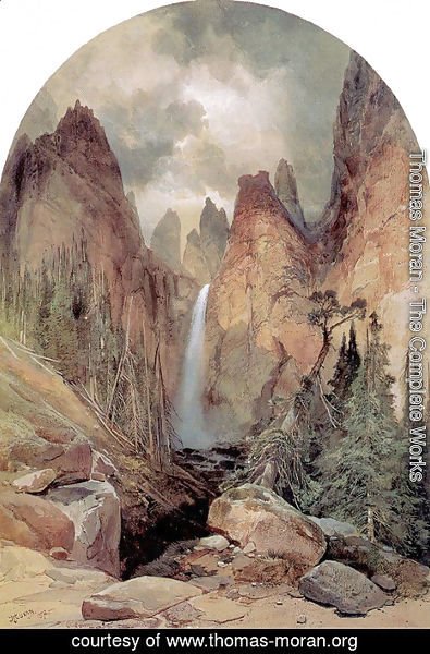 Thomas Moran - Tower Falls