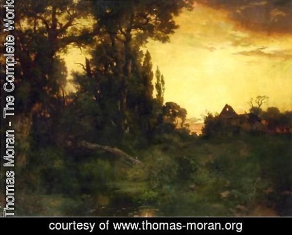 Thomas Moran - Twilight
