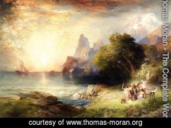 Thomas Moran - Ulysses And The Sirens